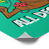 Scooby-Doo alle überdeckt Poster (Ecke)