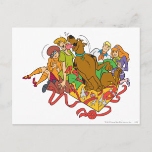 Scooby-Doo and Gang Christmas Feiertagspostkarte