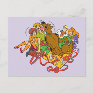 Scooby-Doo and Gang Christmas Feiertagspostkarte