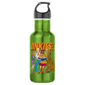 Scooby-Doo and the Gang Investigate Book Edelstahlflasche (Vorderseite)