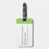 Scooby-Doo and the Gang Investigate Book Gepäckanhänger (Rückseite vertikal)