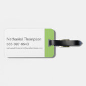 Scooby-Doo and the Gang Investigate Book Gepäckanhänger (Rückseite horizontal)