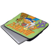 Scooby-Doo and the Gang Investigate Book Laptopschutzhülle (Vorne Knopf)