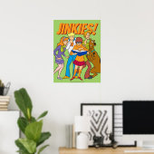 Scooby-Doo and the Gang Investigate Book Poster (Heimbüro)