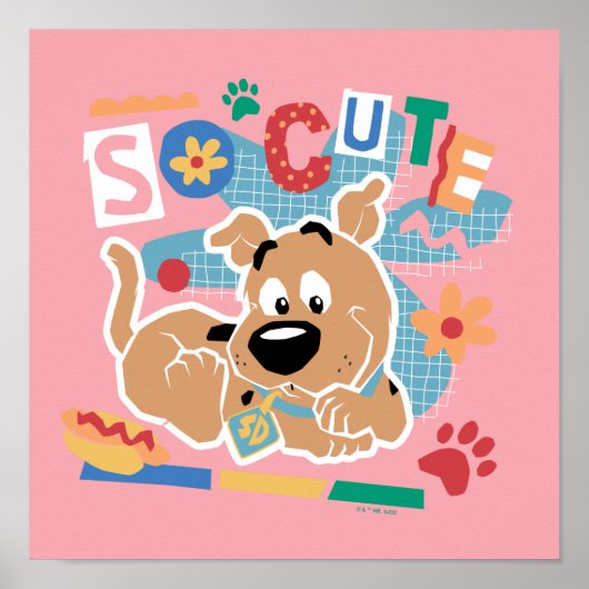 Scooby-Doo | Baby Scooby-Doo So Niedlich Poster (Vorne)