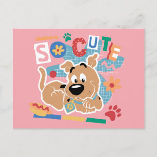 Scooby-Doo | Baby Scooby-Doo So Niedlich Postkarte