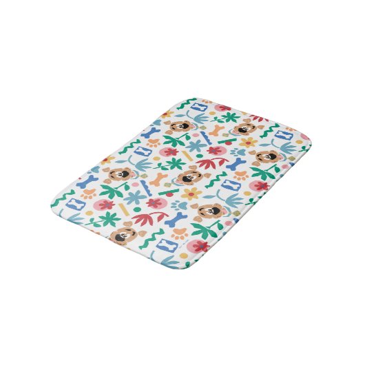 Scooby-Doo | Baby Scooby Doo So Niedliches Muster Badematte (Schrägansicht)