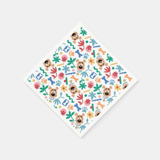 Scooby-Doo | Baby Scooby Doo So Niedliches Muster Serviette (Ecke)