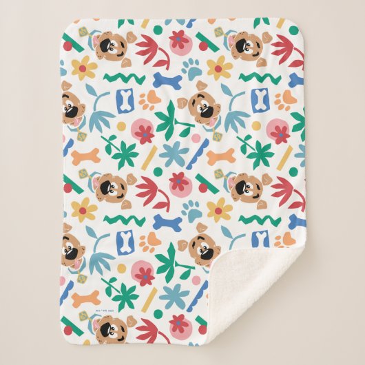 Scooby-Doo | Baby Scooby Doo So Niedliches Muster Sherpadecke (Vorderseite)