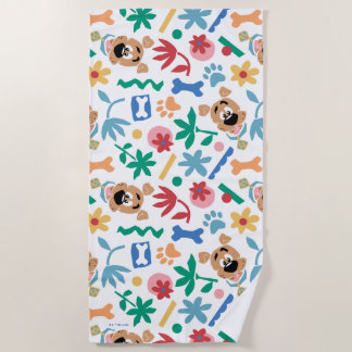Scooby-Doo | Baby Scooby Doo So Niedliches Muster Strandtuch