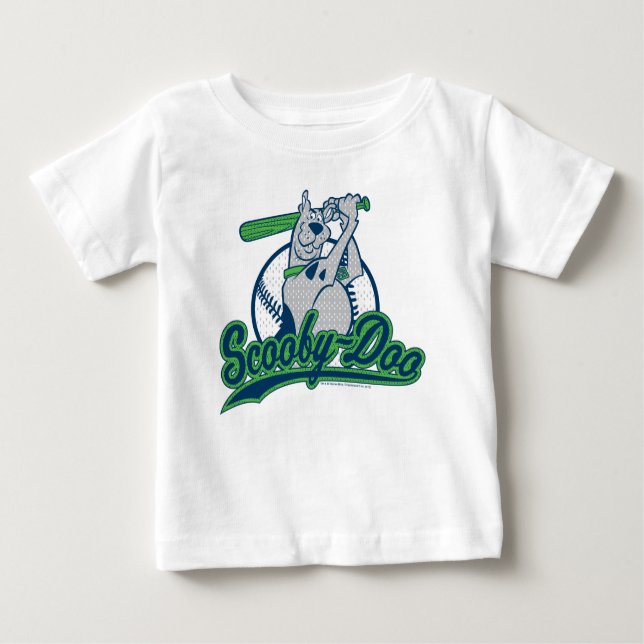 Scooby-Doo-Baseball-Logo Baby T-shirt (Vorderseite)