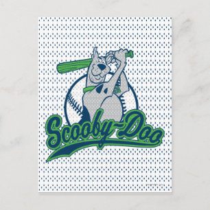 Scooby-Doo-Baseball-Logo Postkarte