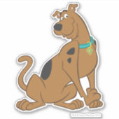 Scooby-Doo Bashful-Pose Aufkleber (Vorderseite)