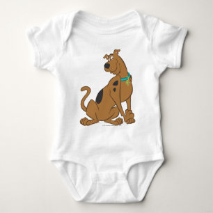 Scooby-Doo Bashful-Pose Baby Strampler