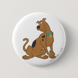 Scooby-Doo Bashful-Pose Button