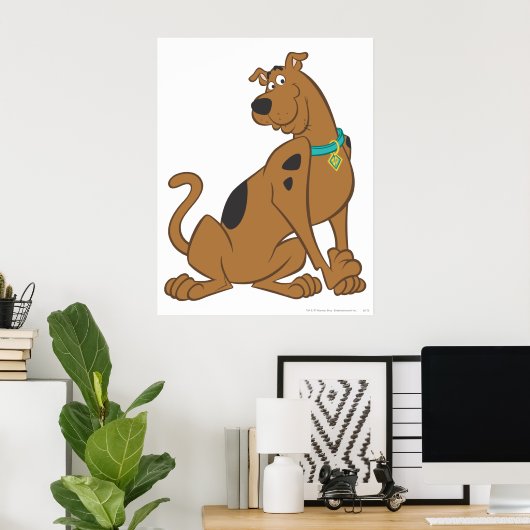 Scooby-Doo Bashful-Pose Poster (Heimbüro)