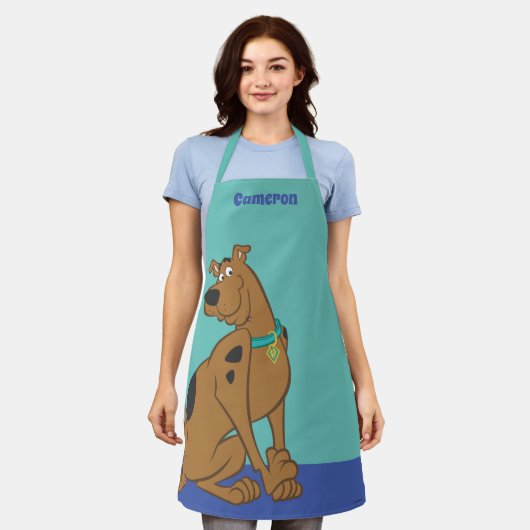 Scooby-Doo Bashful-Pose Schürze (Getragen)