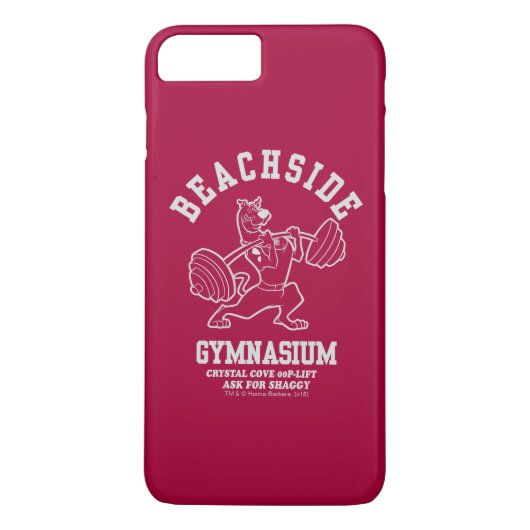 Scooby-Doo "Beachside Gymnasium" Weightlifting Case-Mate iPhone Hülle (Rückseite)
