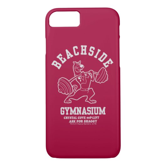 Scooby-Doo "Beachside Gymnasium" Weightlifting Case-Mate iPhone Hülle (Rückseite)