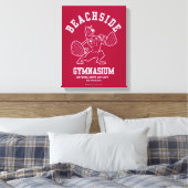 Scooby-Doo "Beachside Gymnasium" Weightlifting Leinwanddruck (Insitu (Schlafzimmer))