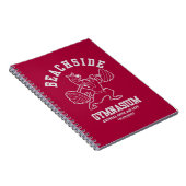 Scooby-Doo "Beachside Gymnasium" Weightlifting Notizblock (Rechte Seite)