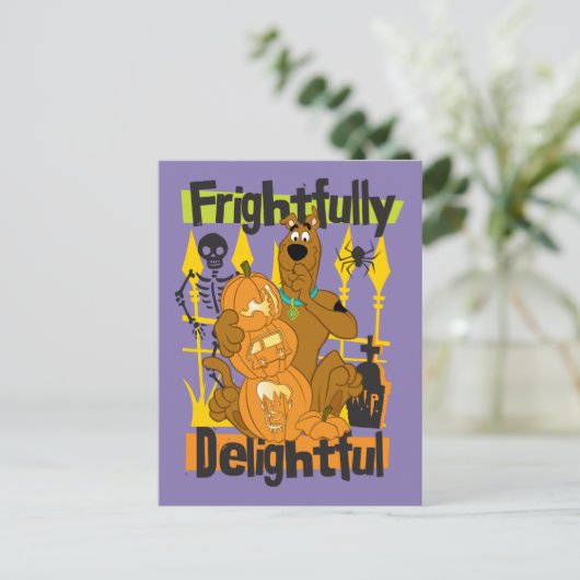 Scooby-Doo beängstigend reizvoll Postkarte (Stehend Vorderseite)