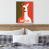 Scooby-Doo "Beängstigender Spaß" Leinwanddruck (Insitu (Schlafzimmer))