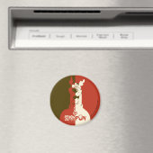 Scooby-Doo "Beängstigender Spaß" Magnet (In Situ (Geschirrspüler))