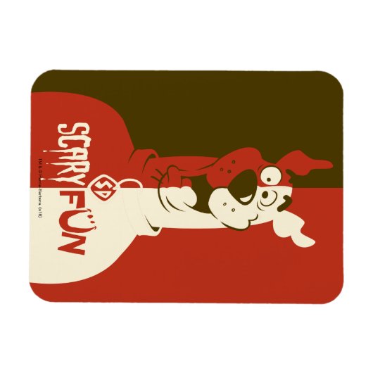 Scooby-Doo "Beängstigender Spaß" Magnet (Horizontal)
