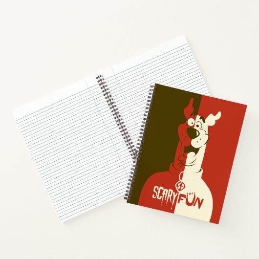Scooby-Doo "Beängstigender Spaß" Notizblock (Innenseite)