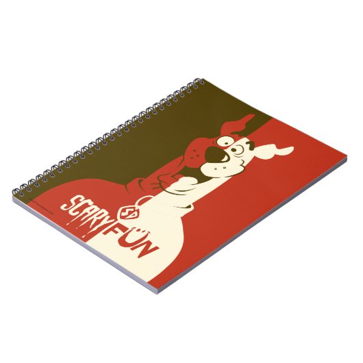 Scooby-Doo "Beängstigender Spaß" Notizblock (Linke Seite)