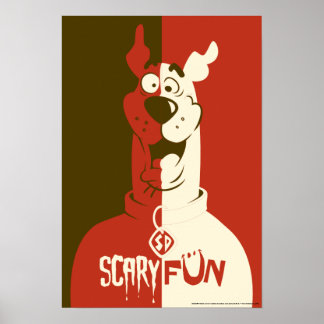 Scooby-Doo "Beängstigender Spaß" Poster