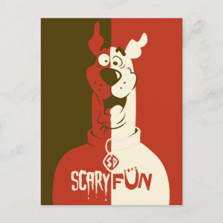 Scooby-Doo "Beängstigender Spaß" Postkarte
