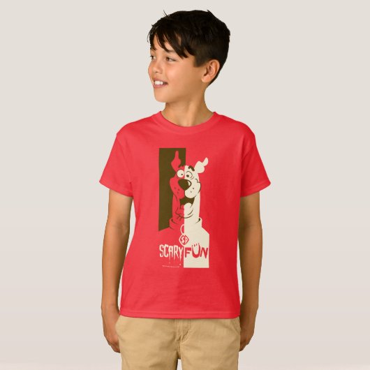 Scooby-Doo "Beängstigender Spaß" T-Shirt (Vorne ganz)