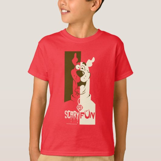 Scooby-Doo "Beängstigender Spaß" T-Shirt (Vorderseite)
