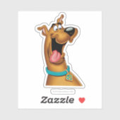 Scooby-Doo begeistert Aufkleber (Blatt)