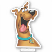 Scooby-Doo begeistert Aufkleber (Vorderseite)