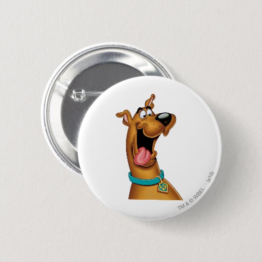 Scooby-Doo begeistert Button (Vorne & Hinten)