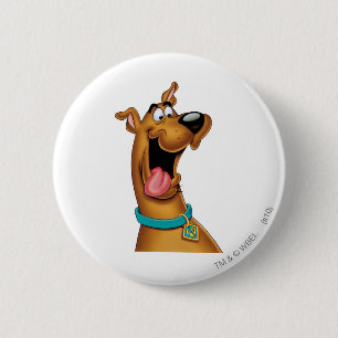 Scooby-Doo begeistert Button