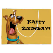 Scooby-Doo begeistert Große Geschenktüte (Rückseite)