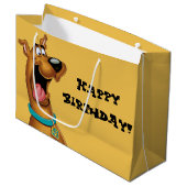 Scooby-Doo begeistert Große Geschenktüte (Vorderseite Schrägansicht)