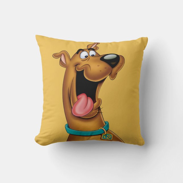 Scooby-Doo begeistert Kissen (Vorderseite)