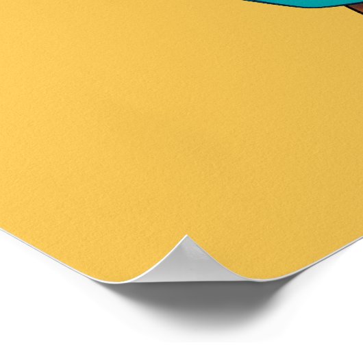 Scooby-Doo begeistert Poster (Ecke)