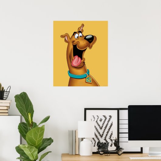 Scooby-Doo begeistert Poster (Heimbüro)