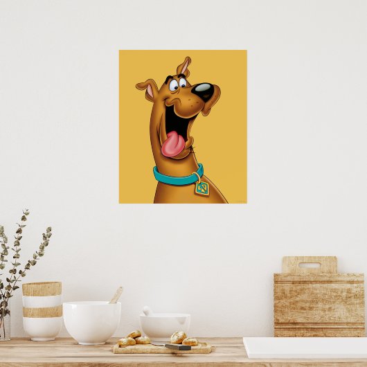Scooby-Doo begeistert Poster (Küche)