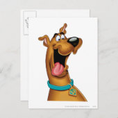 Scooby-Doo begeistert Postkarte (Vorne/Hinten)