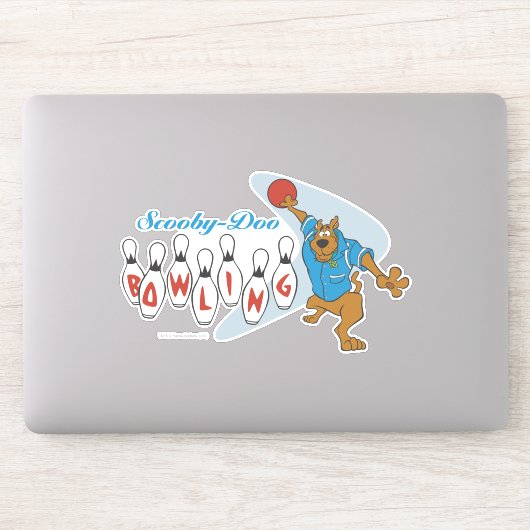 Scooby-Doo Bowling Aufkleber (Computer)