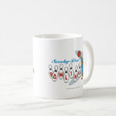 Scooby-Doo Bowling Kaffeetasse (VorderseiteRechts)