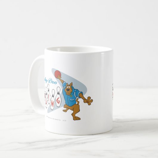 Scooby-Doo Bowling Kaffeetasse (Vorderseite Links)