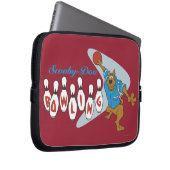 Scooby-Doo Bowling Laptopschutzhülle (Vorne Rechts)